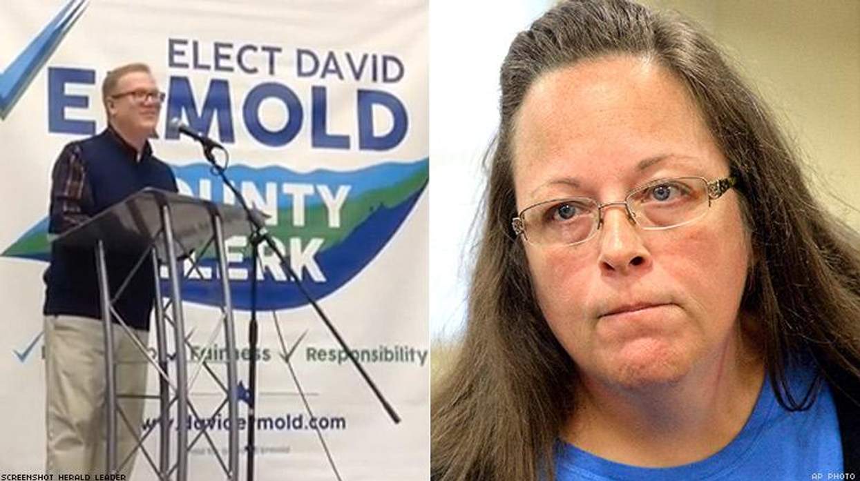 David Ermold and Kim Davis