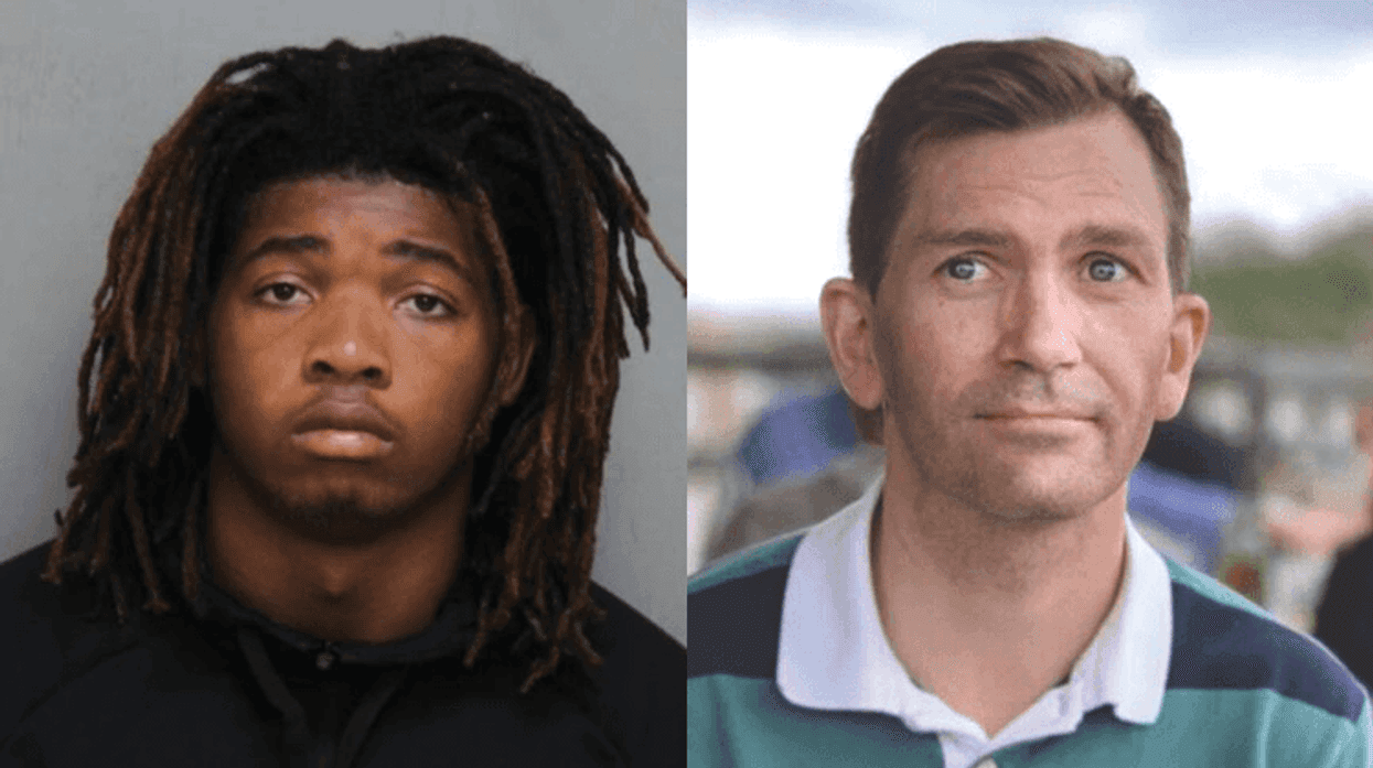 Defendant Etute and victim Smith