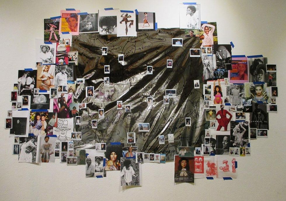 Denae Howard, Site specific photographic/mixed media installation, 2019 \u00a9Denae Howard / Photograph: Courtesy of the artist