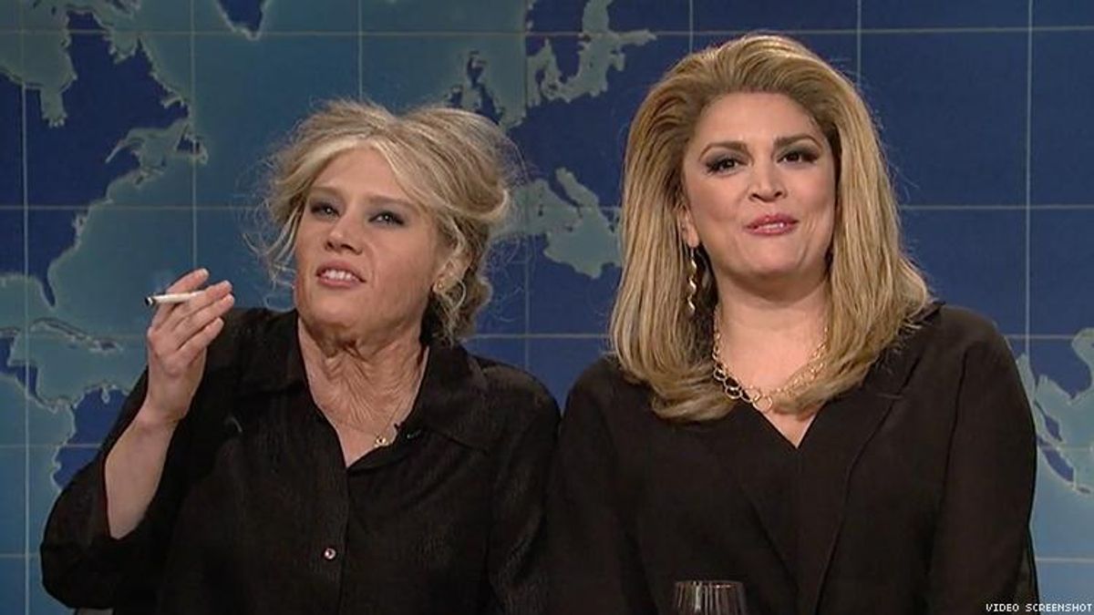 Deneuve and Bardot Roasted by Cecily Strong and Kate McKinnon