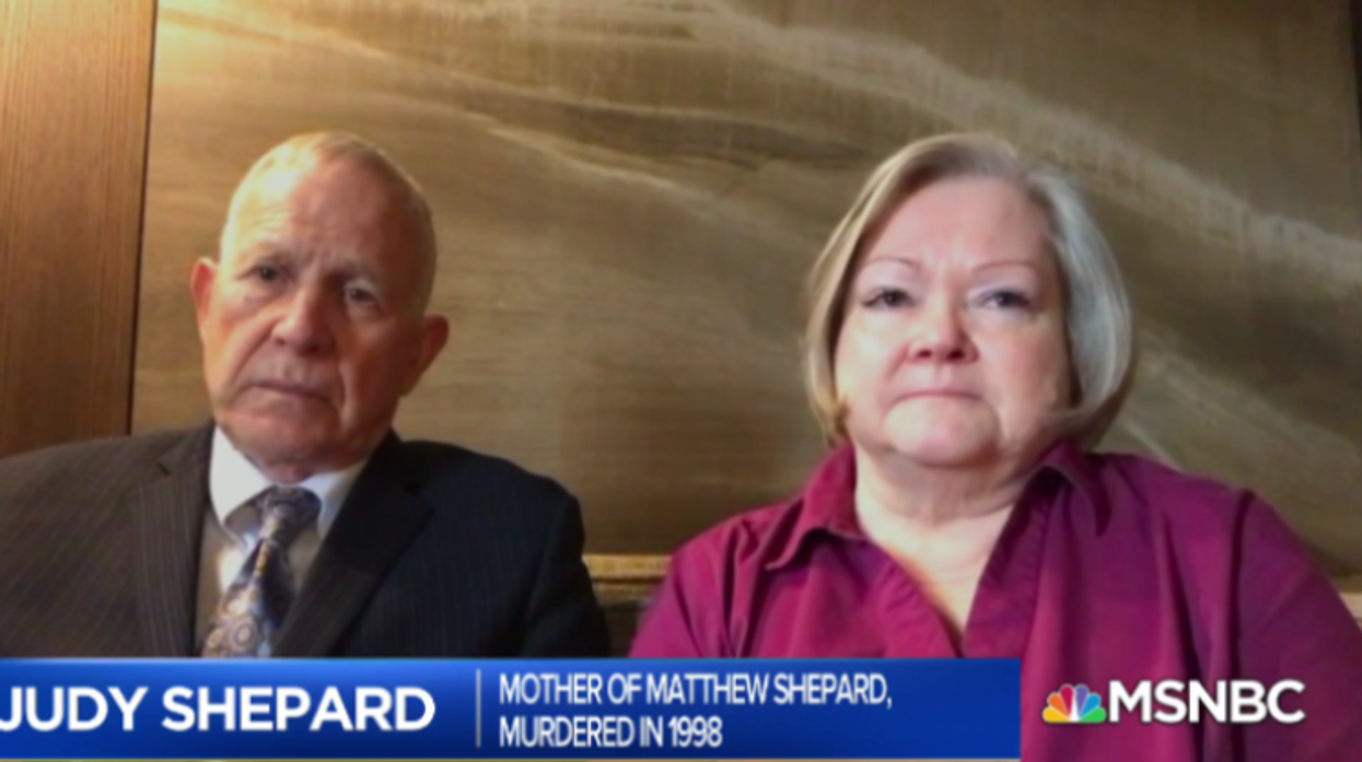 Dennis and Judy Shepard