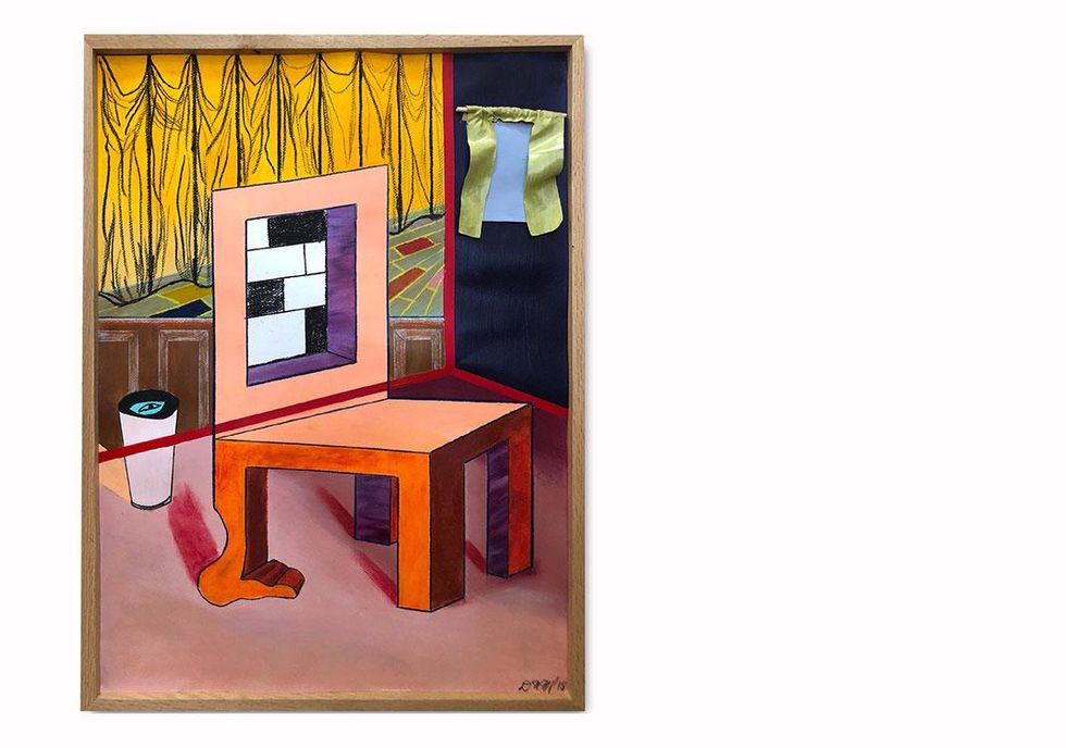 Devin N. Morris, A Long Line (Chair 2), 2018 \u00a9Devin N. Morris / Photograph: Courtesy of the artist