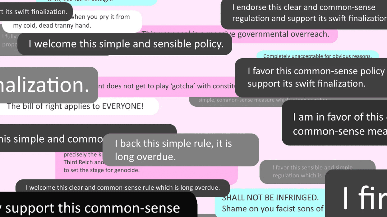 Trump’s proposed anti-trans gun rule suddenly had thousands of new supporters. Were they bots?