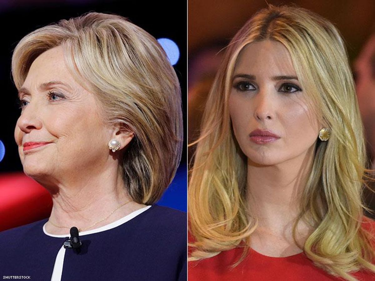 Did Ivanka and Hillary Finally Force Trump to Confront Anti-Semitism