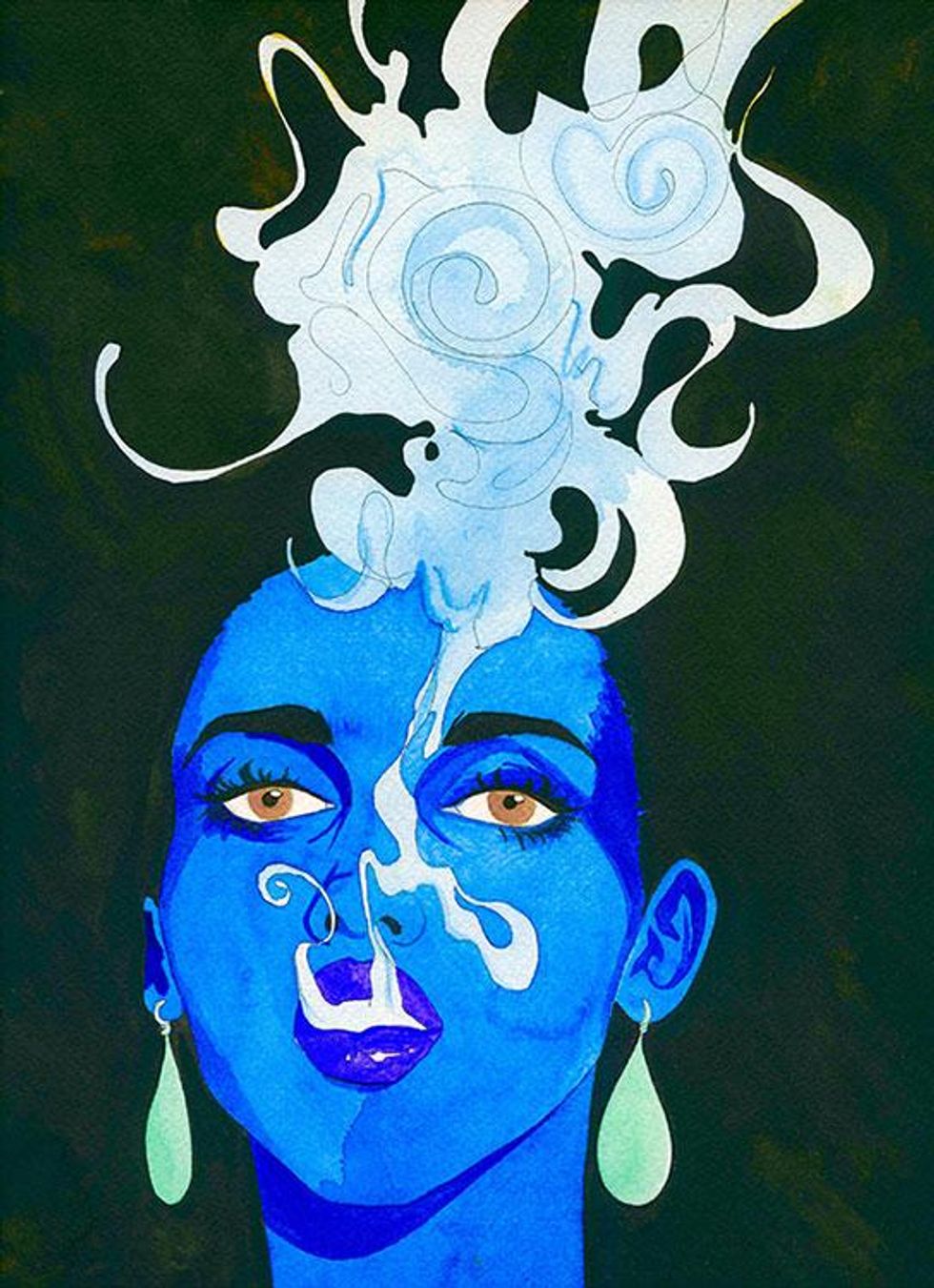 Diego Eduardo, "Ultrablue", 2017
