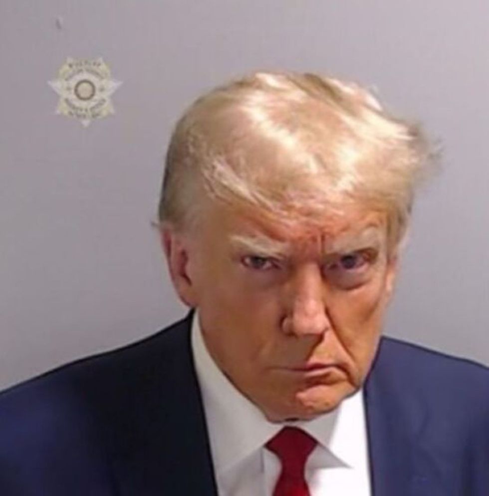 DJT mugshot Fulton County Sheriffs Office