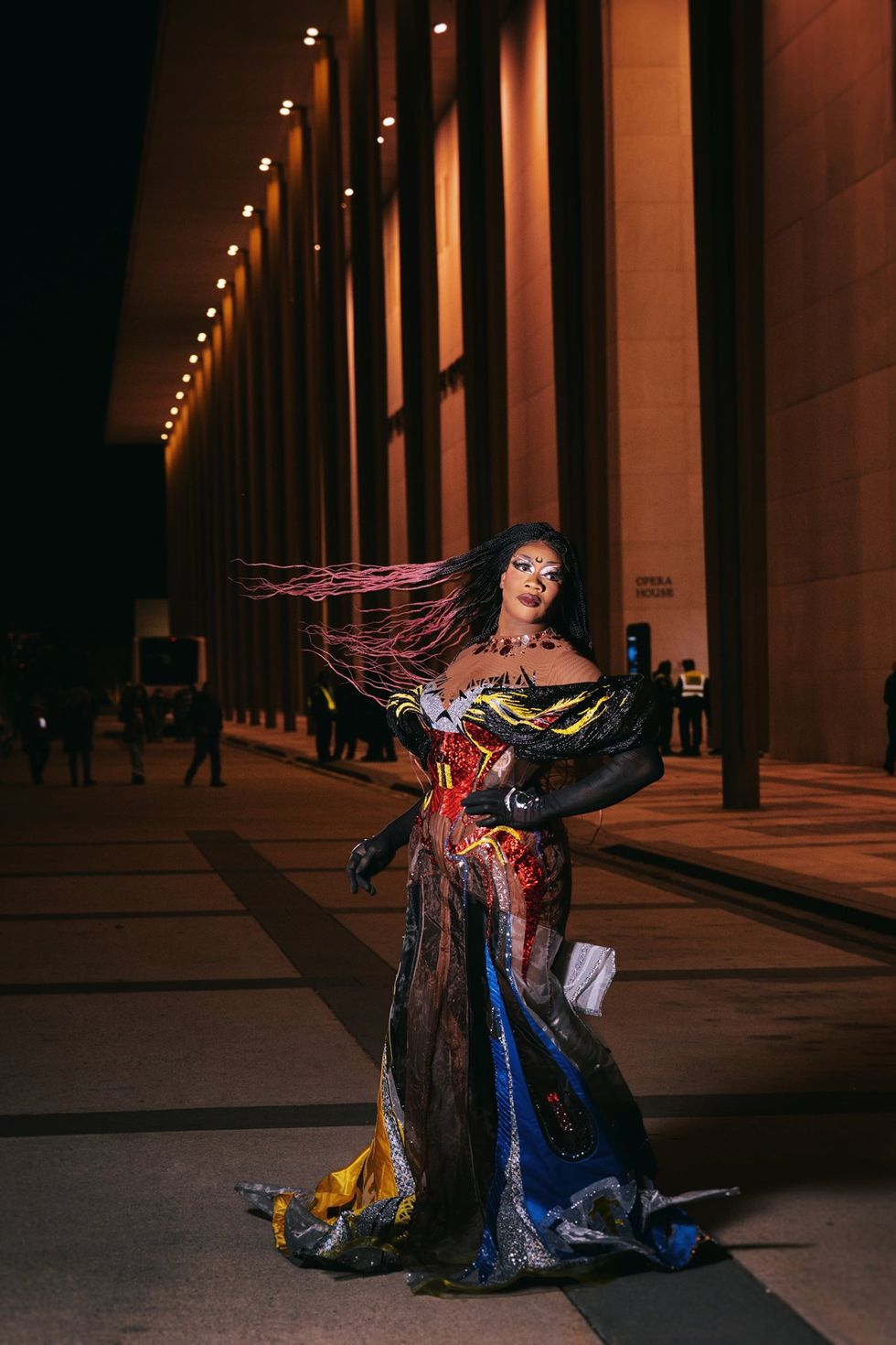 DMV Social Activist Collective and Qommittee organized a Rally & March for Drag at Washington, D.C. John F. Kennedy Center for the Performing Arts on March 8, 2025