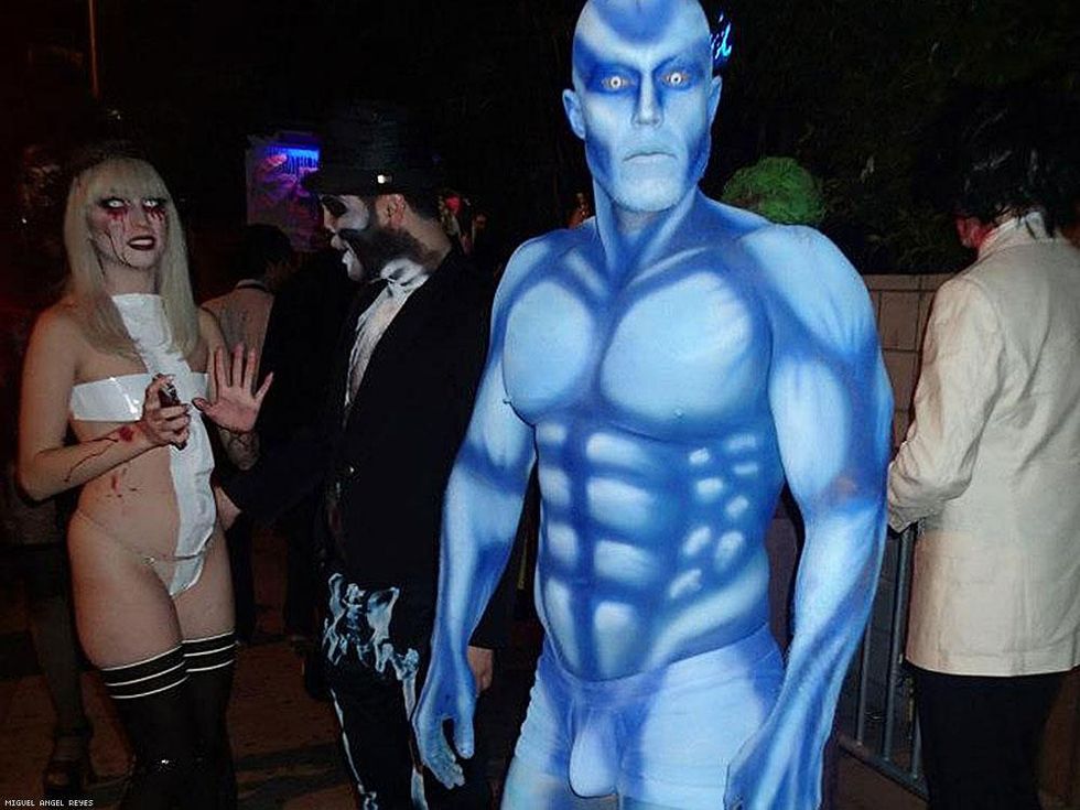 DO Skin color as otherworldly, just not fleshtone.