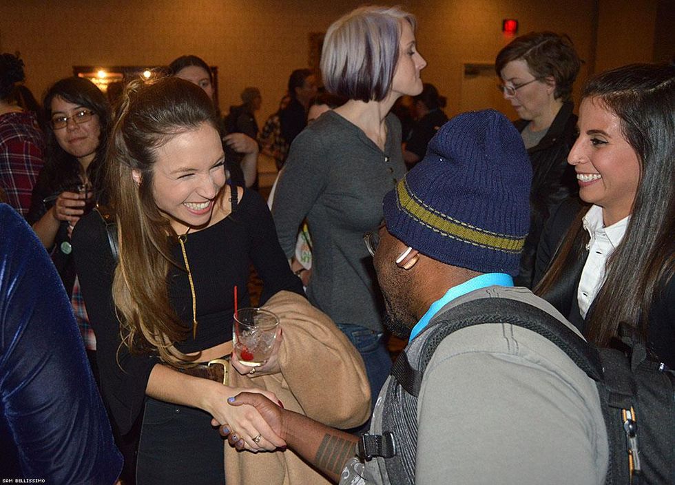 Dominique Provost Chalkley at Cocktails for Change