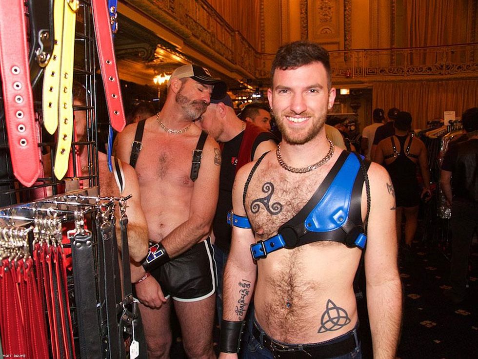 Don't mind me, just checking out the merchandise.