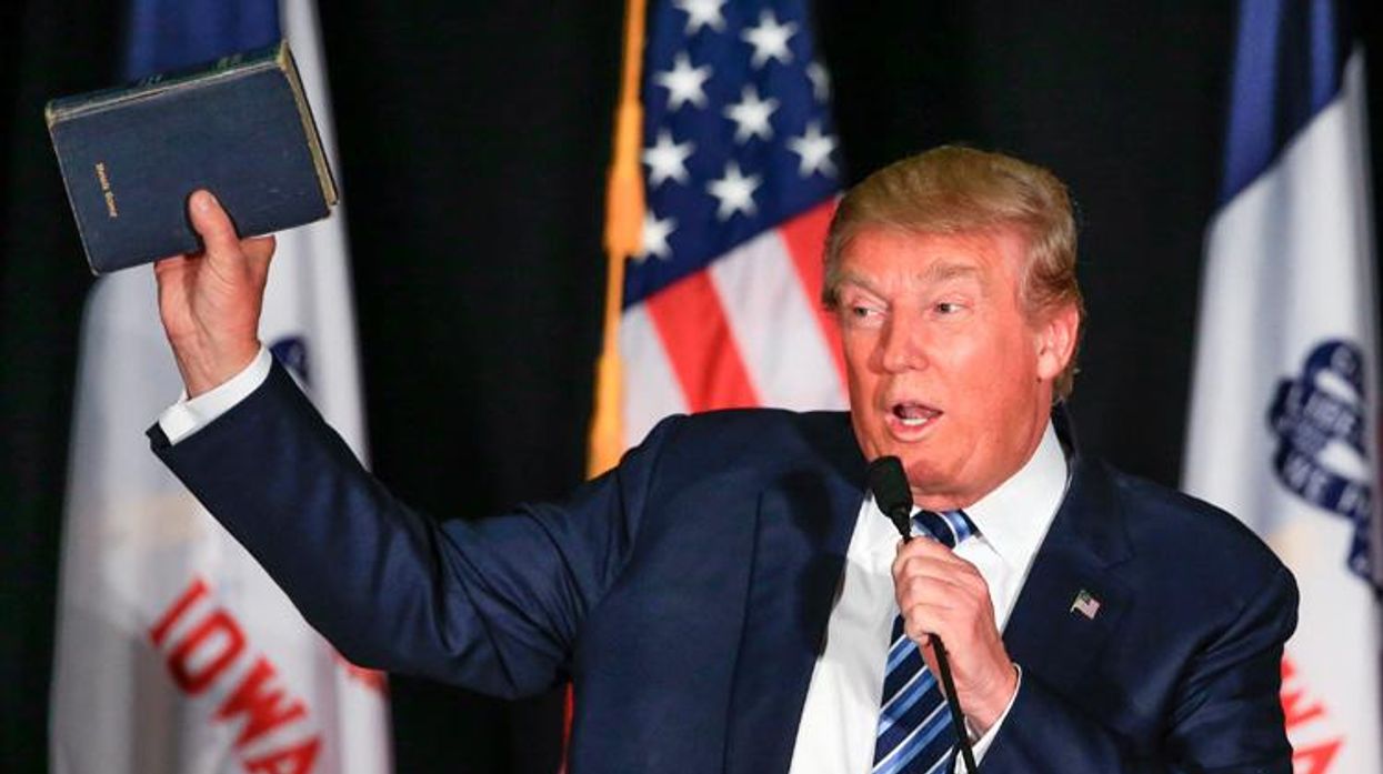 Donald Trump and His Bible