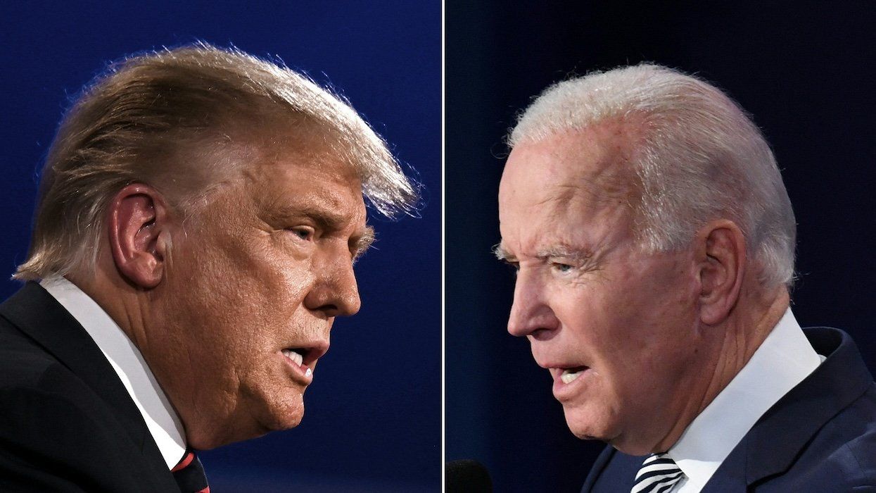 Donald Trump and Joe Biden