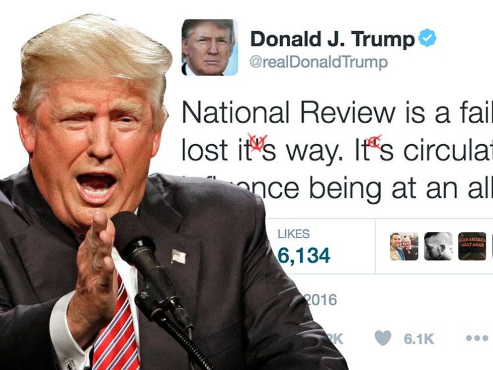 Donald Trump Can't Spell