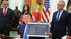 Doctors say to ignore Trump as he cites hearsay to upend vaccines amid historic measles outbreak
