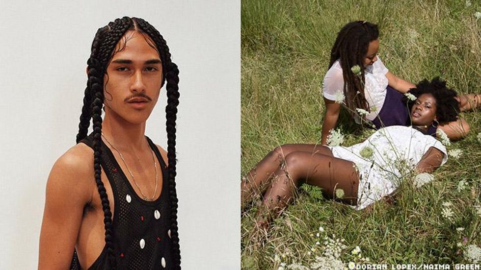 Dorian Lopez and Naima Green