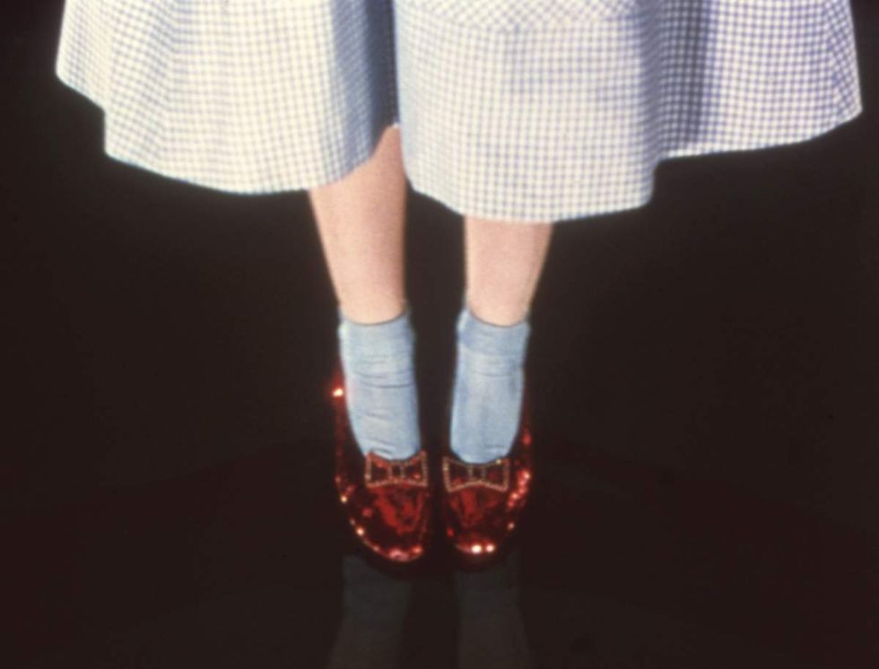 Dorothy's ruby slippers