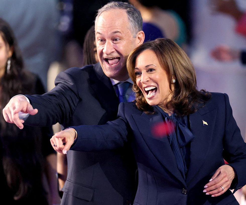 Doug Emhoff Kamala Harris photo gallery list best quotes moments DNC 2024 democratic national convention