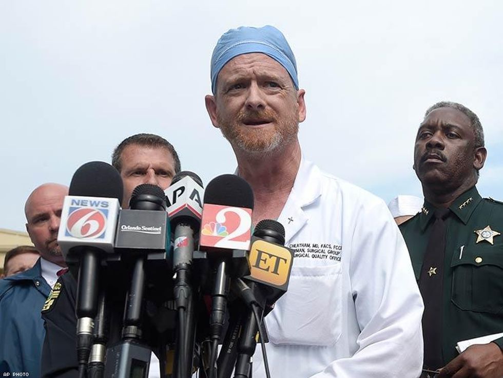 Dr. Michael Cheatham, chief surgeon of the Orlando Health Regional Medical Center