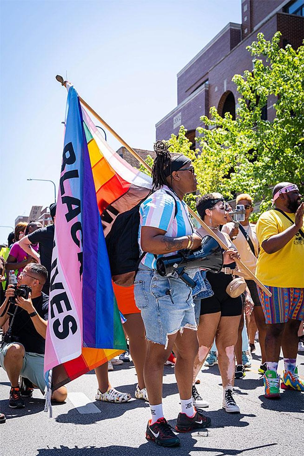 Drag March For Change Supports Black Lives Matter