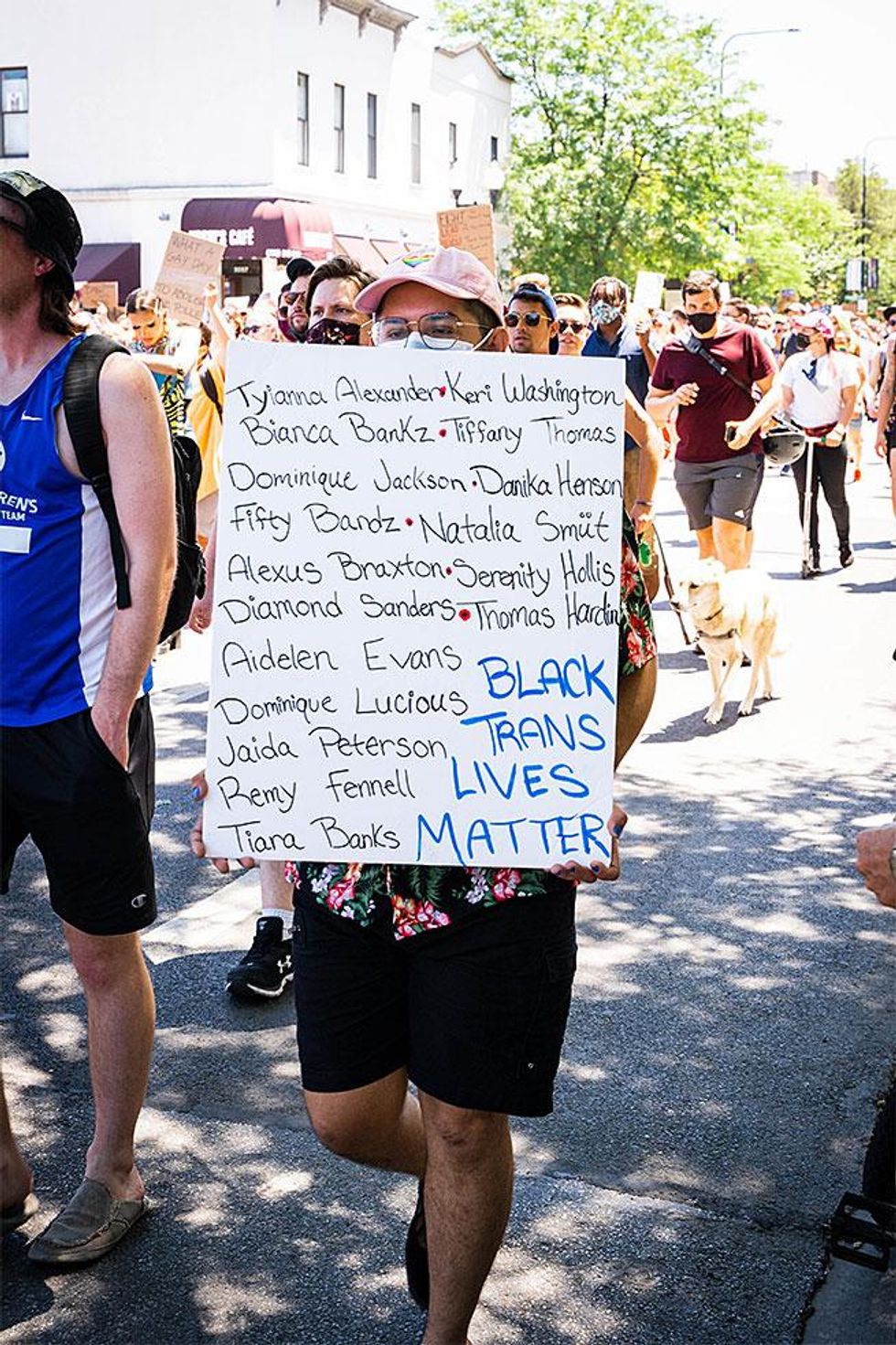 Drag March For Change Supports Black Lives Matter