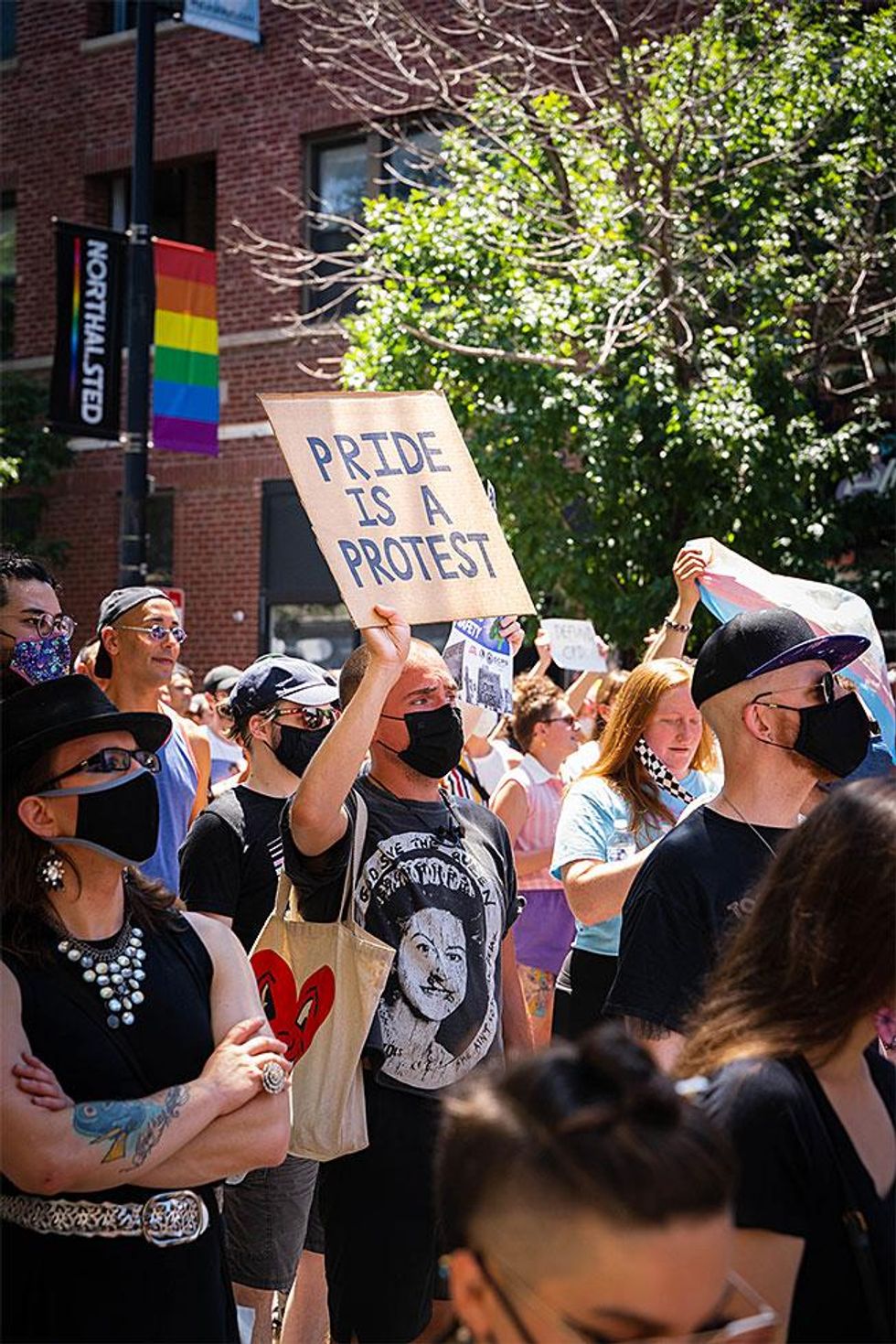 Drag March For Change Supports Black Lives Matter