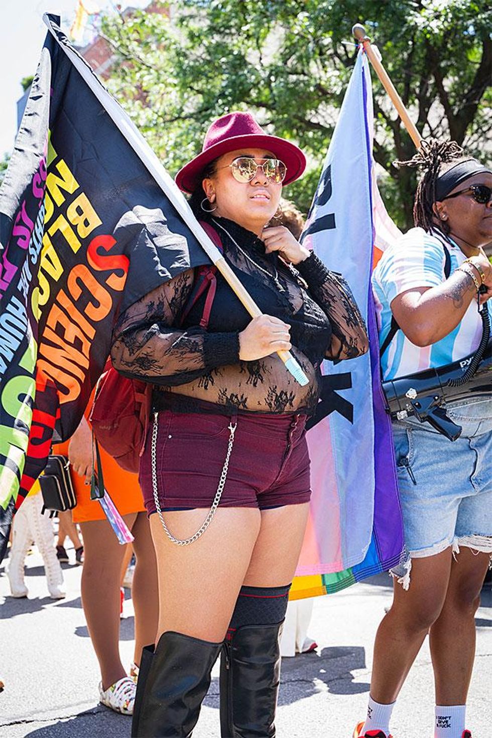 Drag March For Change Supports Black Lives Matter