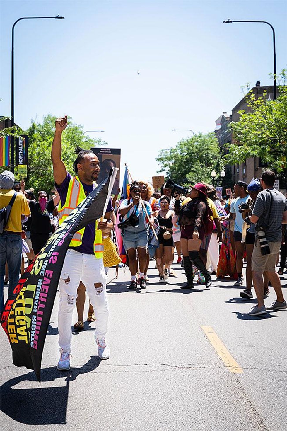 Drag March For Change Supports Black Lives Matter
