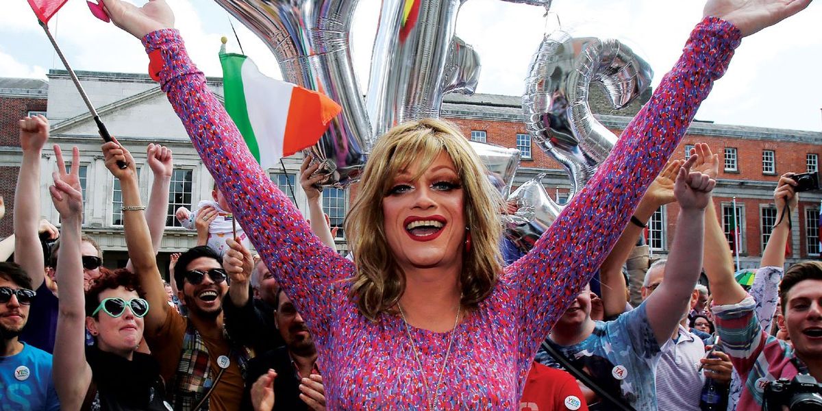 Drag Queen Panti Bliss and Ukrainian dancer Denys Samson to make history in  RTE's Dancing With The Stars debut