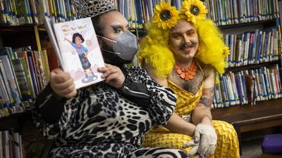 Bookstore co-owners share community support after bomb threat cancels drag  queen story time