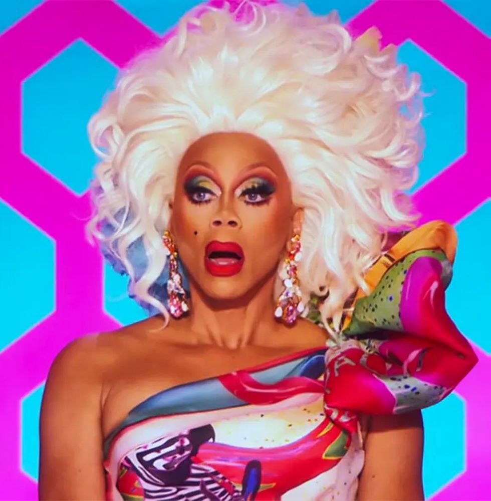 Drag Race host rupaul surprised reaction
