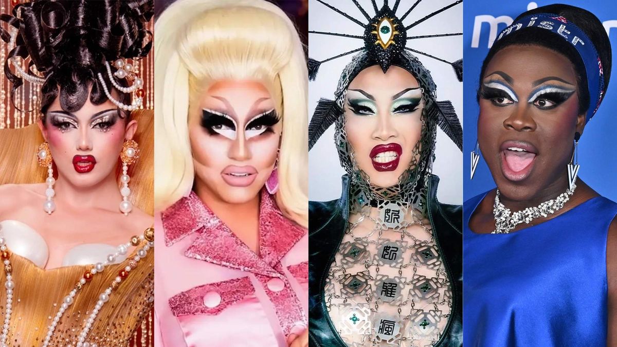 ​'Drag Race' winners Myki Meeks, Trixie Mattel, Nymphia Wind, and Bob the Drag Queen.