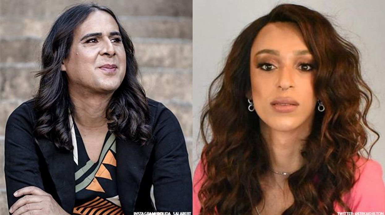 Duda Salabert and Erika Hilton