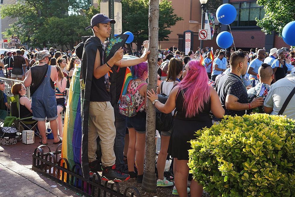 dupont circle LGBTQIA pride celebration washington DC 17th street NW June 2017