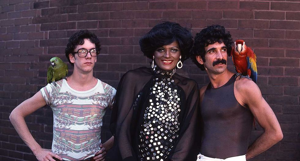 The early NYC Pride March at the Hispanic Society Museum was called out from the closet to an original vintage photograph by Francisco Alvarado Juarez.