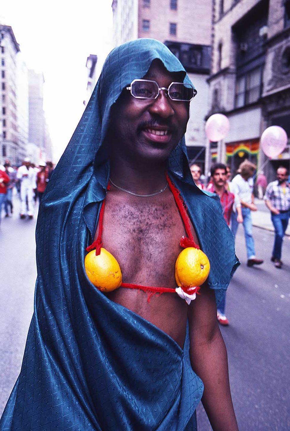 The early NYC Pride March at the Hispanic Society Museum was called out from the closet to an original vintage photograph by Francisco Alvarado Juarez.