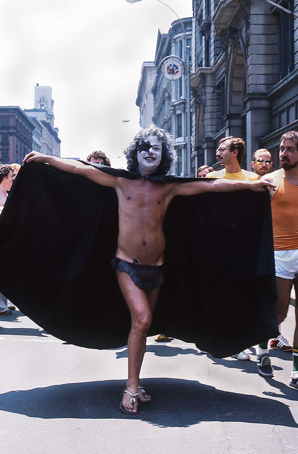 The early NYC Pride March at the Hispanic Society Museum was called out from the closet to an original vintage photograph by Francisco Alvarado Juarez.