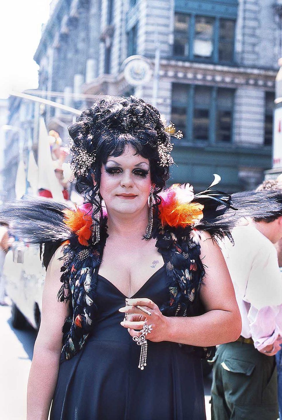 The early NYC Pride March at the Hispanic Society Museum was called out from the closet to an original vintage photograph by Francisco Alvarado Juarez.