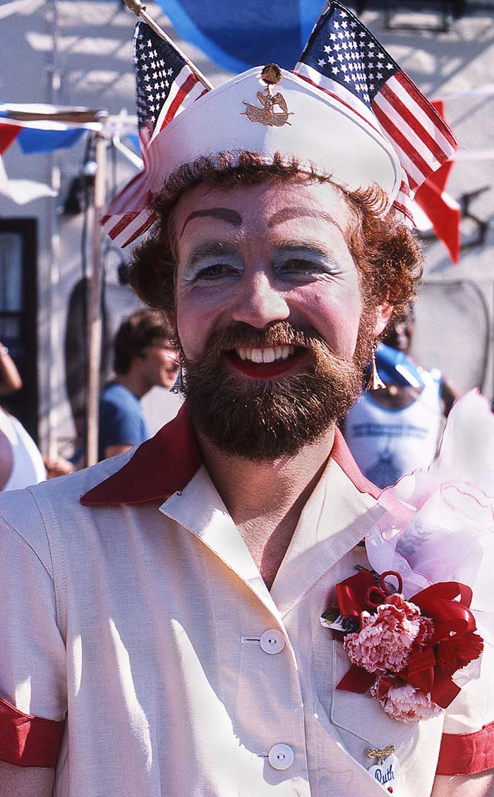 The early NYC Pride March at the Hispanic Society Museum was called out from the closet to an original vintage photograph by Francisco Alvarado Juarez.