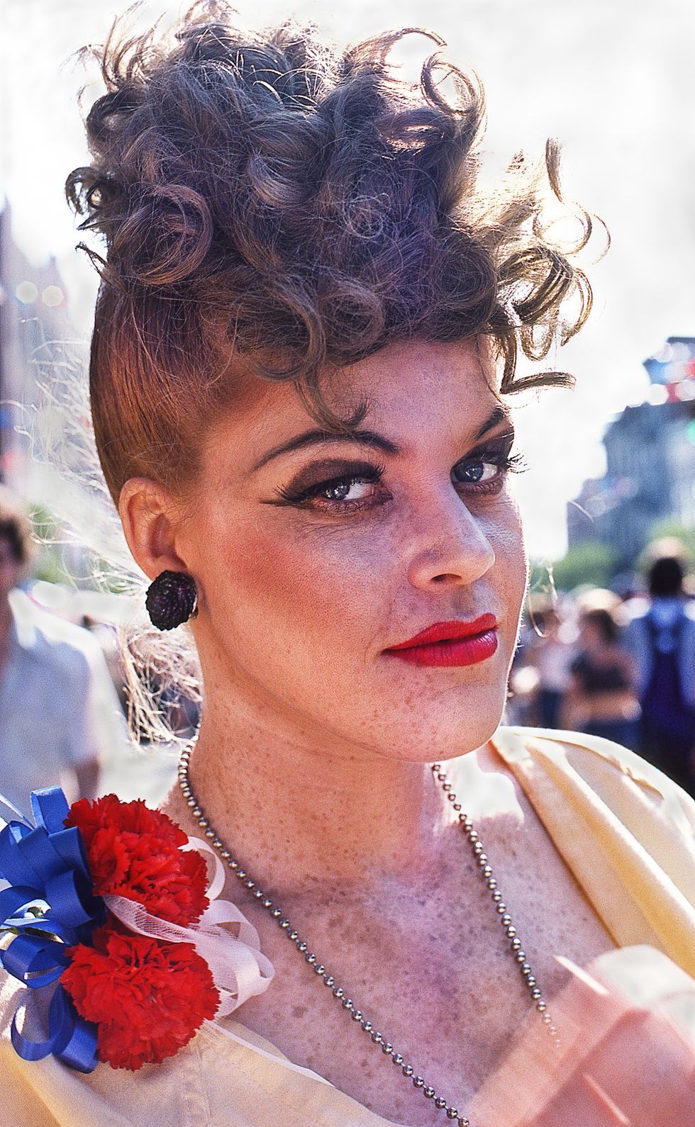 The early NYC Pride March at the Hispanic Society Museum was called out from the closet to an original vintage photograph by Francisco Alvarado Juarez.