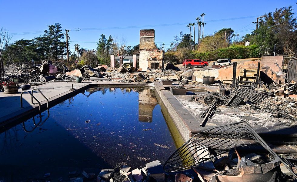 Eaton Altadena Fire Damage