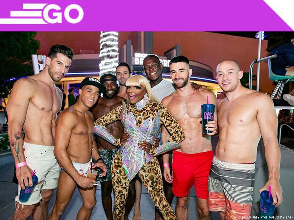 Electric Safari LGBT Night Swim Pool Party