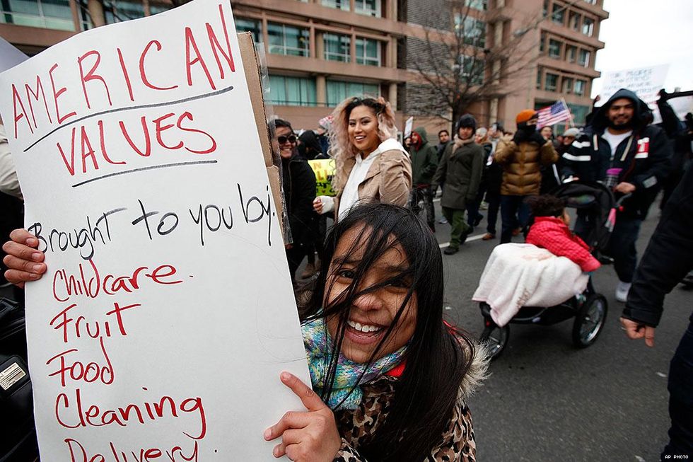 Eliana Gonzalez, age 9, in Washington, D.C.