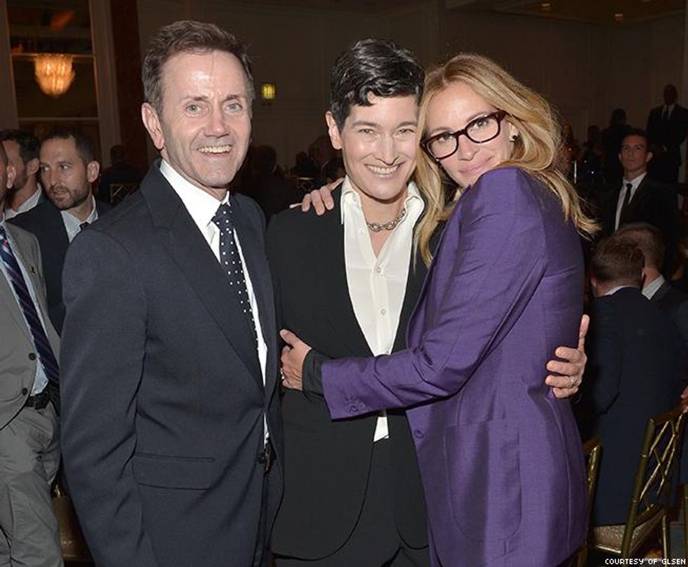 Eliza Byard and Julia Roberts (right)