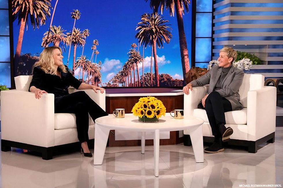 Ellen DeGeneres and Kate McKinnon