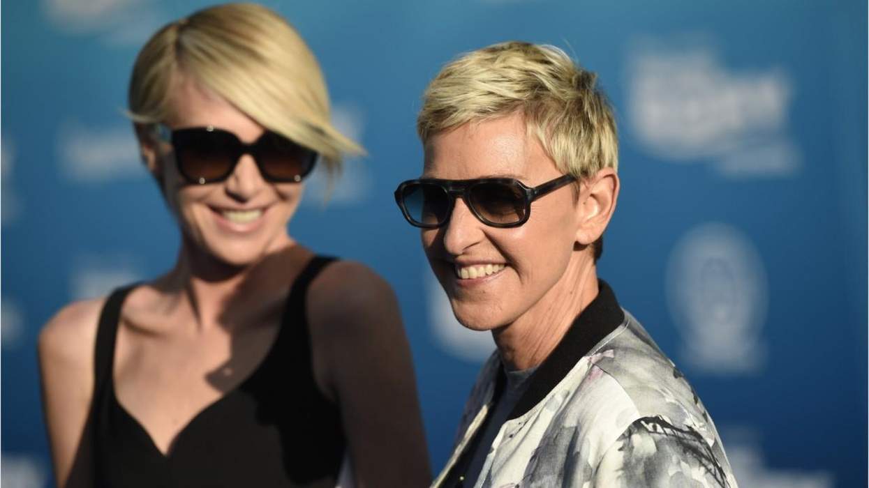 Ellen DeGeneres and Portia de Rossi
