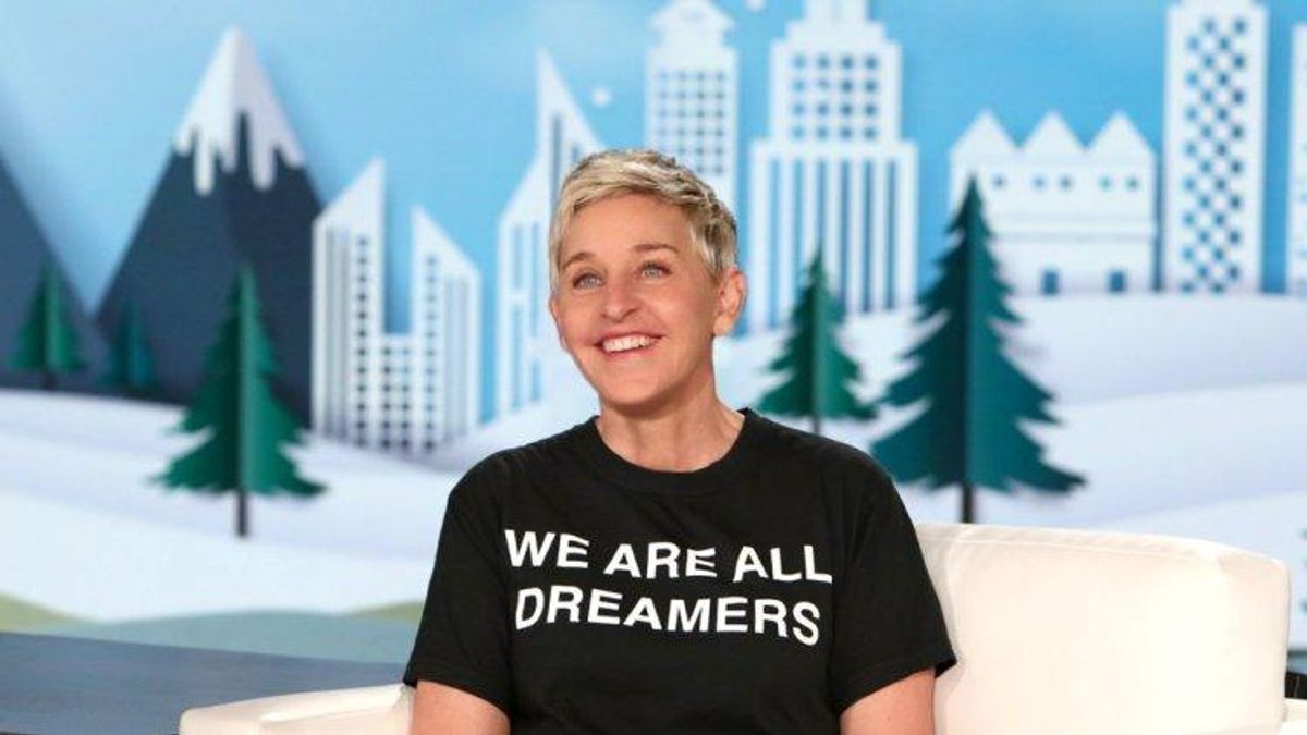 Ellen DeGeneres Offers Support to Dreamers