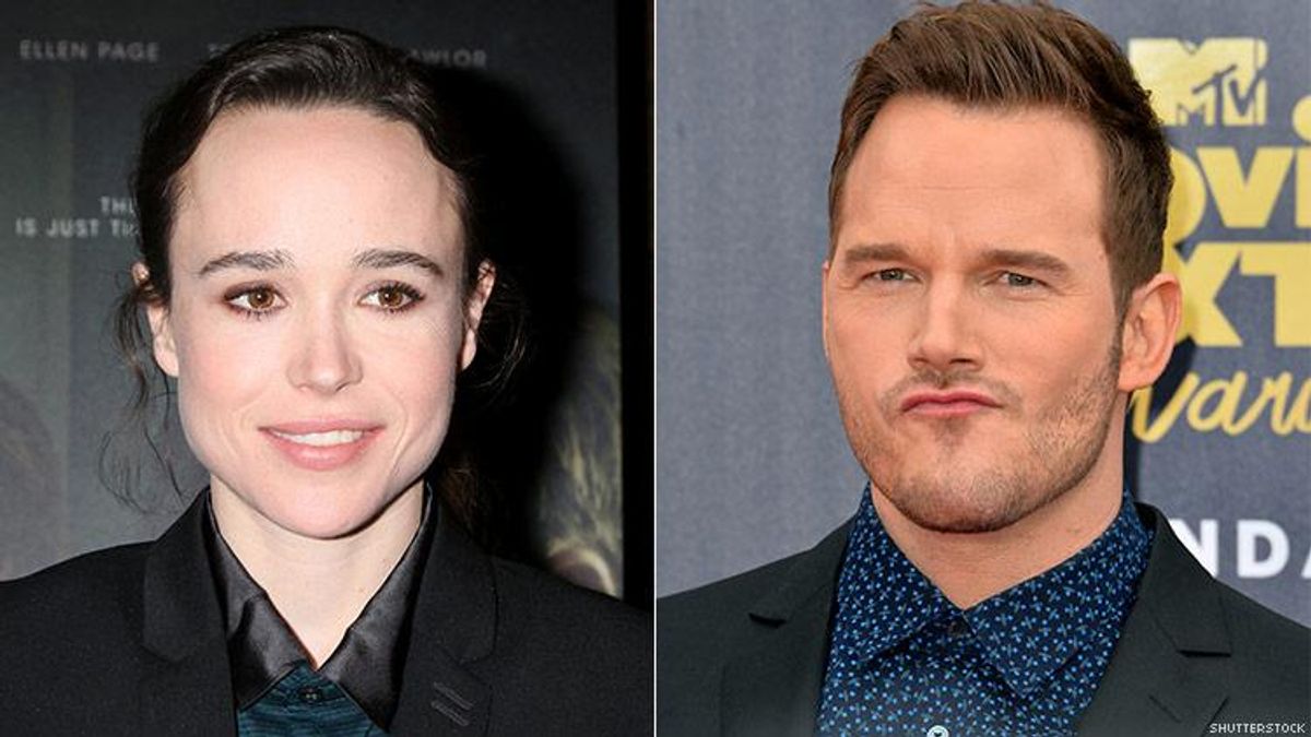 Ellen Page and Chris Pratt