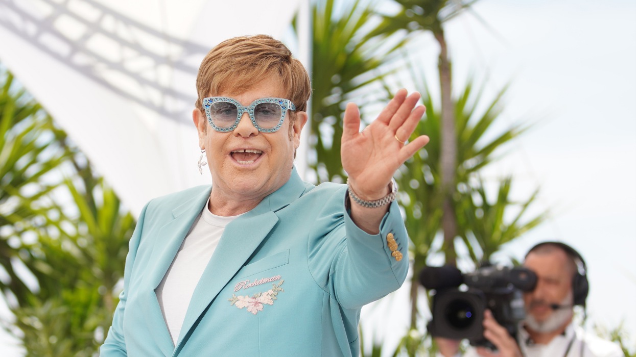 Elton John attends the photocall for "Rocketman" during the 72nd annual Cannes Film Festival on May 16, 2019 in Cannes, France.