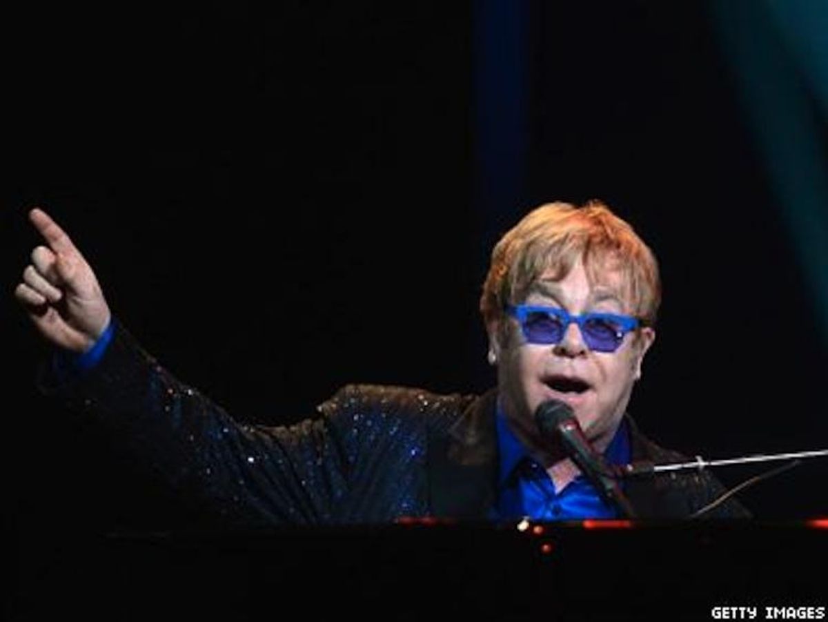 Elton John in Russia