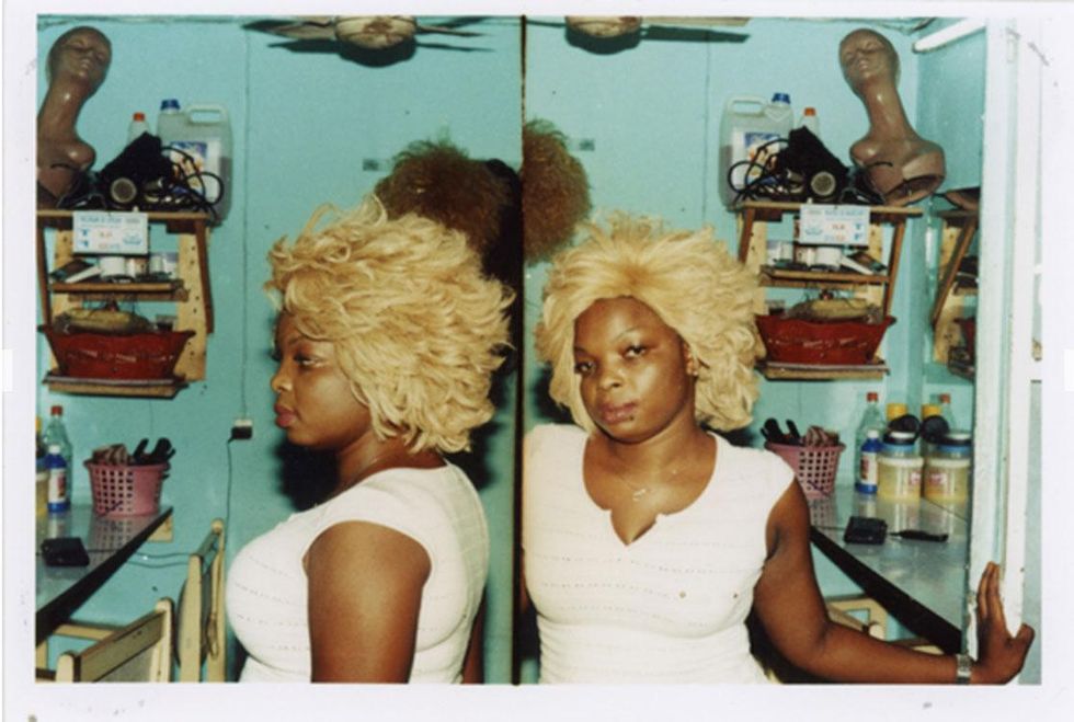 Emilie Regnier Brigitte Adjoua, Abidjan, Cote d\u2019Ivoire, 2014 16 x 24\u201d archival pigment print